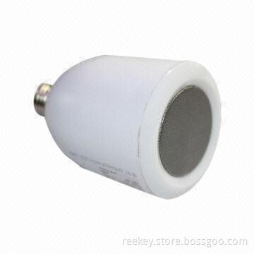 Bluetooth Speaker with LED Lamp